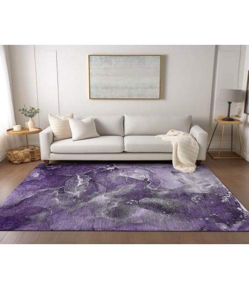 Chantille ACN518 Purple 3' x 5' Rug
