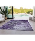 Chantille ACN518 Purple 3' x 5' Rug