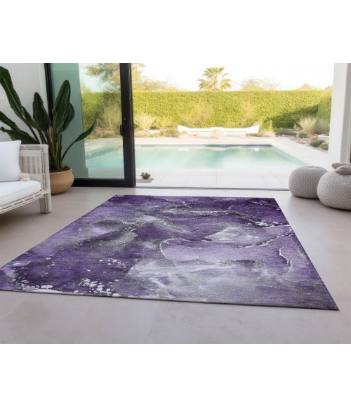 Chantille ACN518 Purple 3' x 5' Rug