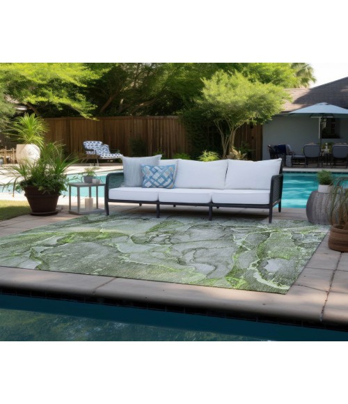 Chantille ACN519 Green 5' x 7'6" Rug