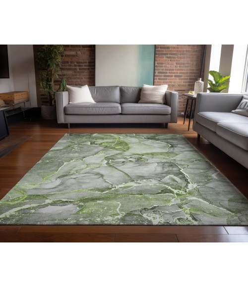 Chantille ACN519 Green 5' x 7'6" Rug