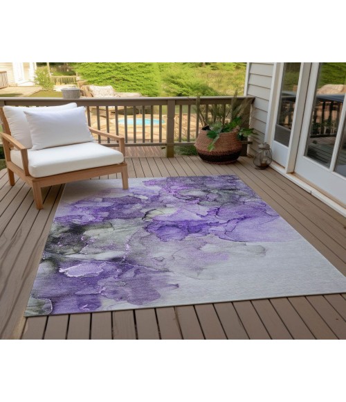 Chantille ACN520 Purple 2'6" x 3'10" Rug