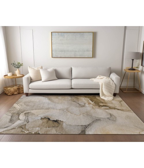 Chantille ACN521 Beige 5' x 7'6" Rug