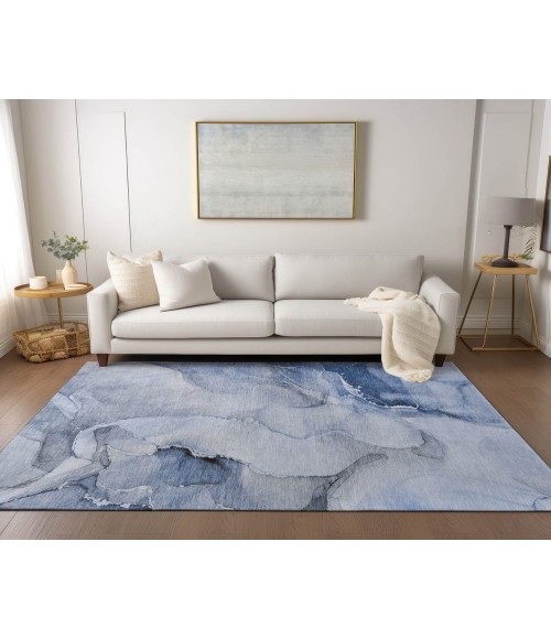 Chantille ACN521 Blue 5' x 7'6" Rug