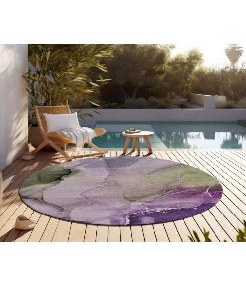 Chantille ACN521 Purple 8' x 8' Rug