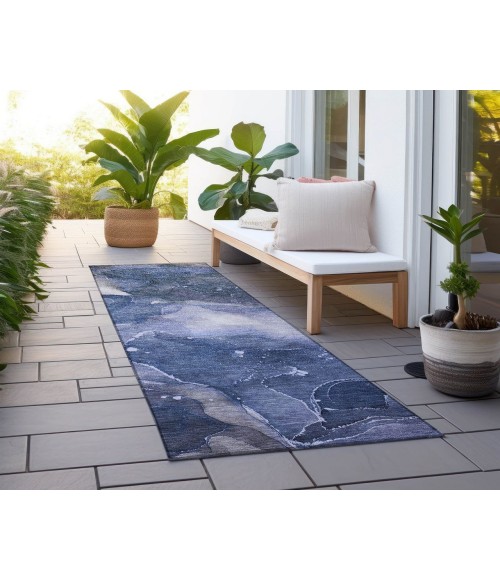 Chantille ACN522 Blue 2'3" x 7'6" Rug