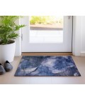 Chantille ACN522 Blue 1'8" x 2'6" Rug