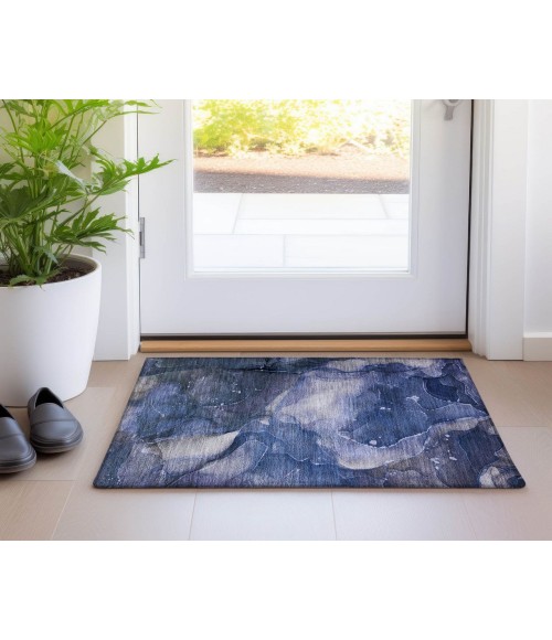 Chantille ACN522 Blue 1'8" x 2'6" Rug