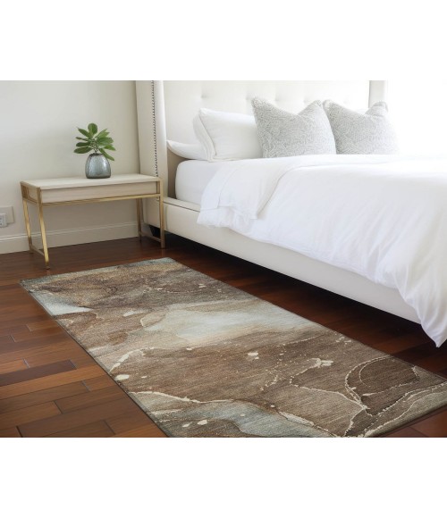 Chantille ACN522 Brown 2'3" x 7'6" Rug