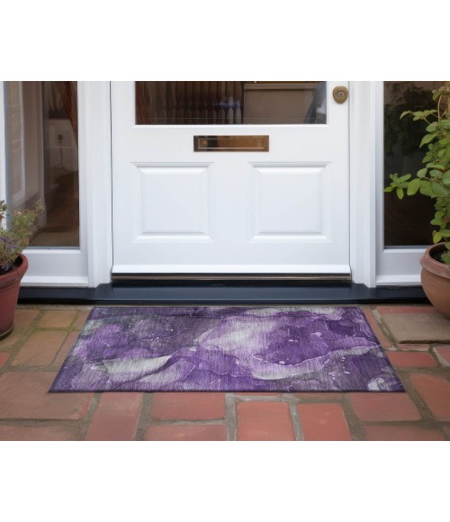 Chantille ACN522 Purple 1'8" x 2'6" Rug