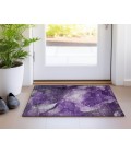 Chantille ACN522 Purple 1'8" x 2'6" Rug