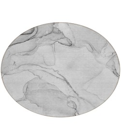 Addison Chantille ACN523 Silver 8 ft. x 8 ft. Round Rug