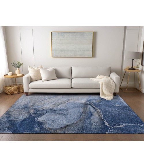 Chantille ACN524 Navy 3' x 5' Rug
