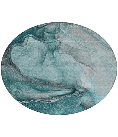 Chantille ACN524 Teal 8' x 8' Rug