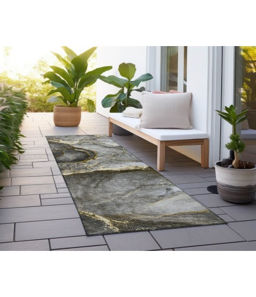 Chantille ACN525 Gold 2'3" x 7'6" Rug