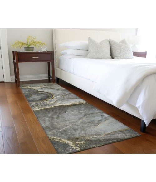 Chantille ACN525 Gold 2'3" x 7'6" Rug