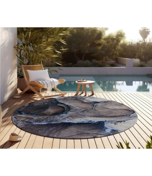 Chantille ACN525 Navy 8' x 8' Rug