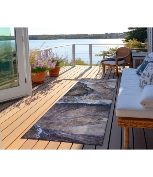 Chantille ACN525 Navy 2'3" x 7'6" Rug