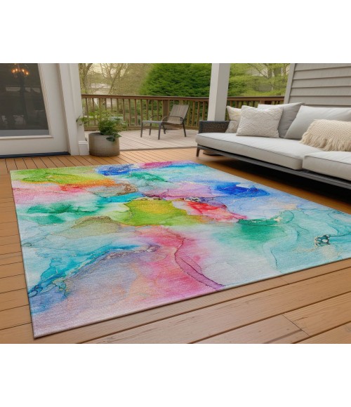 Chantille ACN526 Blue 2'6" x 3'10" Rug