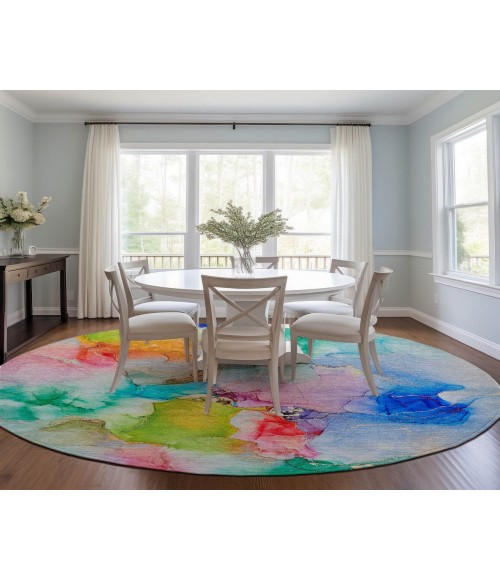 Chantille ACN526 Blue 8' x 8' Rug