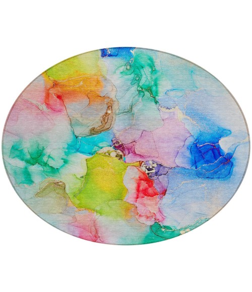 Chantille ACN526 Blue 8' x 8' Rug