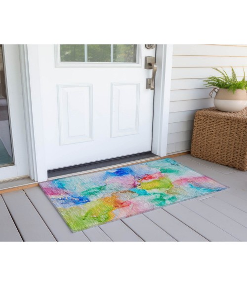 Chantille ACN526 Blue 1'8" x 2'6" Rug