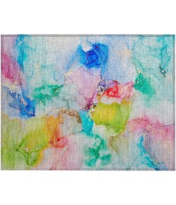 Addison Chantille ACN526 Blue 1 ft. 8 in. x 2 ft. 6 in. Rectangle Rug