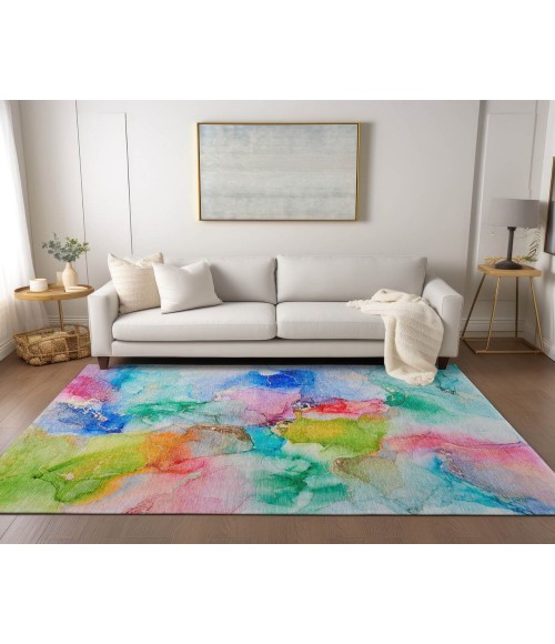 Chantille ACN526 Blue 2'6" x 3'10" Rug