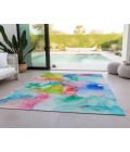 Chantille ACN526 Blue 2'6" x 3'10" Rug