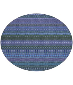 Addison Chantille ACN527 Blue 8 ft. x 8 ft. Round Rug