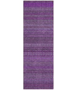 Addison Chantille ACN527 Eggplant 2 ft. 3 in. x 7 ft. 6 in. Runner Rug