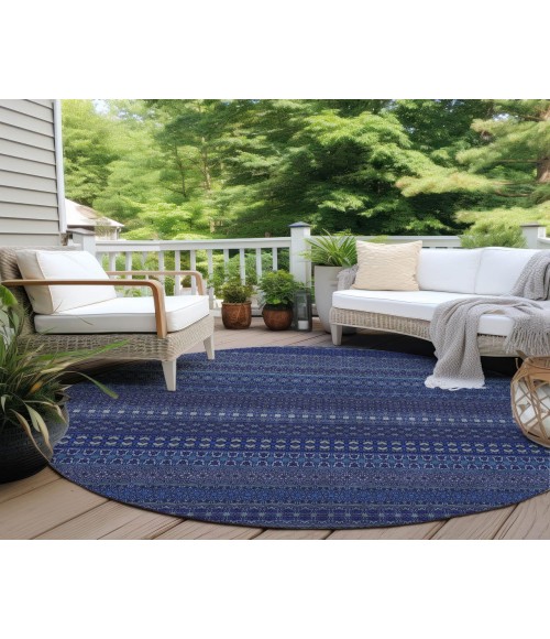 Chantille ACN527 Navy 8' x 8' Rug