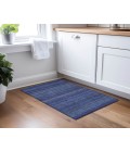 Chantille ACN527 Navy 1'8" x 2'6" Rug
