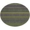 Addison Chantille ACN527 Olive 8 ft. x 8 ft. Round Rug