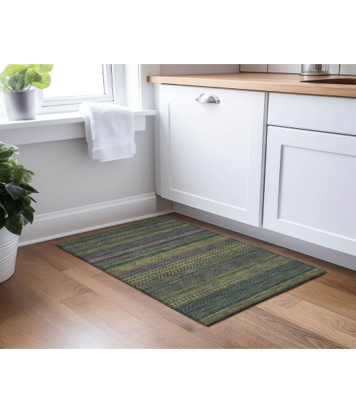 Chantille ACN527 Olive 1'8" x 2'6" Rug