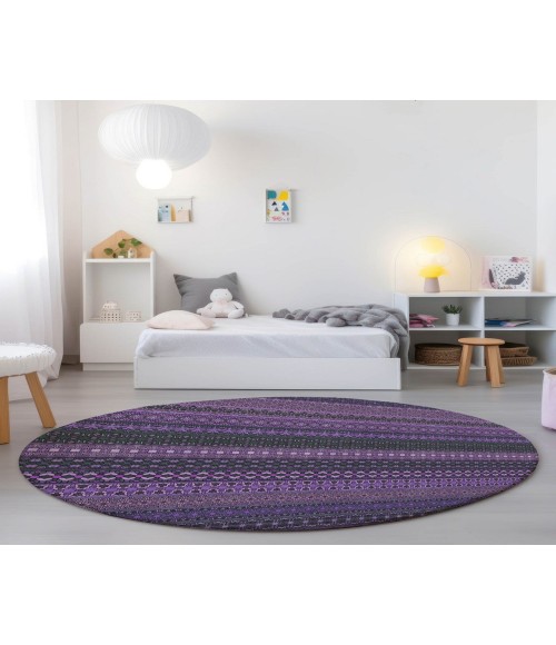 Chantille ACN527 Purple 8' x 8' Rug