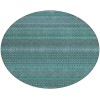 Addison Chantille ACN527 Turquoise 8 ft. x 8 ft. Round Rug
