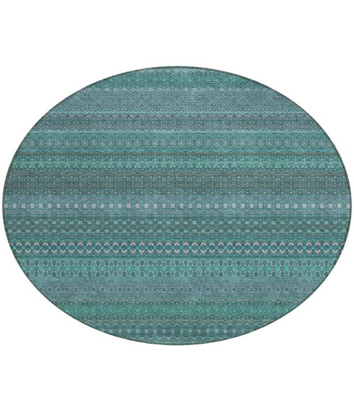 Chantille ACN527 Turquoise 8' x 8' Rug