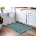 Chantille ACN527 Turquoise 1'8" x 2'6" Rug