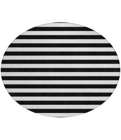 Addison Chantille ACN528 Black 8 ft. x 8 ft. Round Rug
