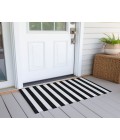 Chantille ACN528 Black 1'8" x 2'6" Rug