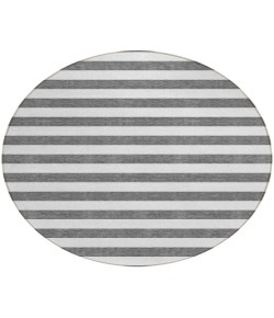 Addison Chantille ACN528 Charcoal 8 ft. x 8 ft. Round Rug