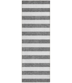 Addison Chantille ACN528 Charcoal 2 ft. 3 in. x 7 ft. 6 in. Runner Rug