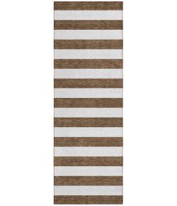 Addison Chantille ACN528 Chocolate 2 ft. 3 in. x 7 ft. 6 in. Runner Rug