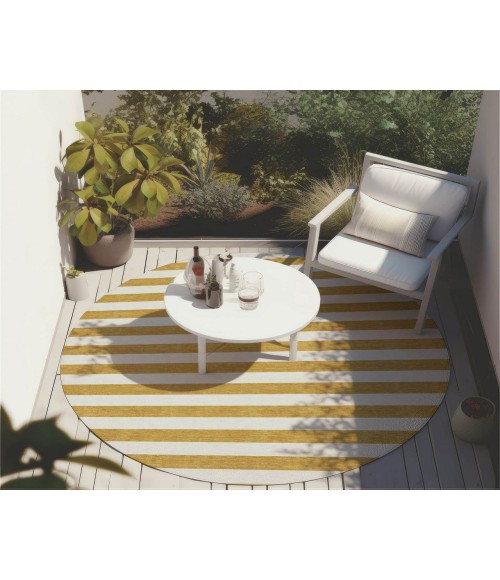 Chantille ACN528 Gold 8' x 8' Rug