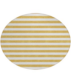 Addison Chantille ACN528 Gold 8 ft. x 8 ft. Round Rug