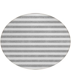 Addison Chantille ACN528 Gray 8 ft. x 8 ft. Round Rug