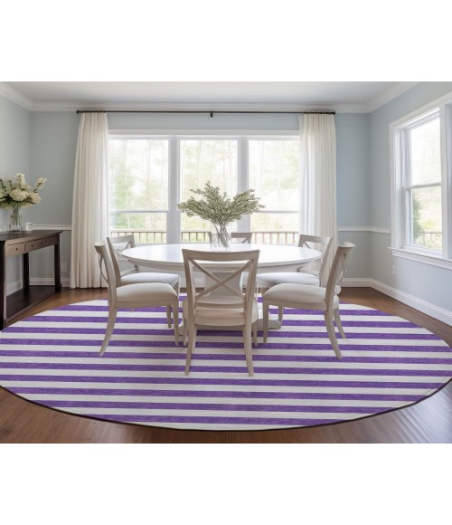Chantille ACN528 Purple 8' x 8' Rug