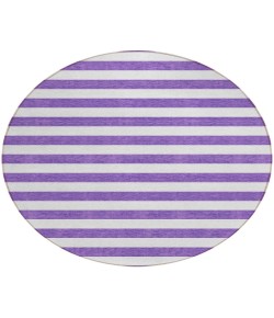 Addison Chantille ACN528 Purple 8 ft. x 8 ft. Round Rug