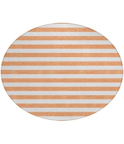 Addison Chantille ACN528 Salmon 8 ft. x 8 ft. Round Rug